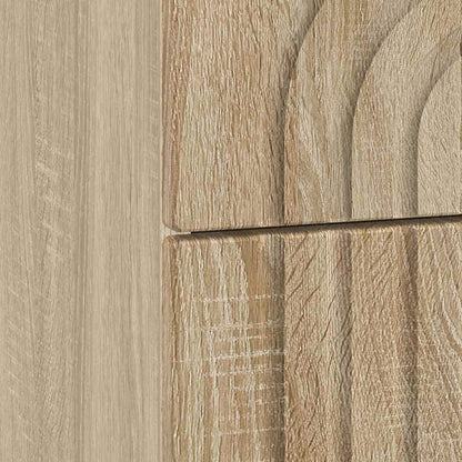 Nachtkastje Sonoma Eiken 62 x 34,5 x 48 cm Bewerkt hout