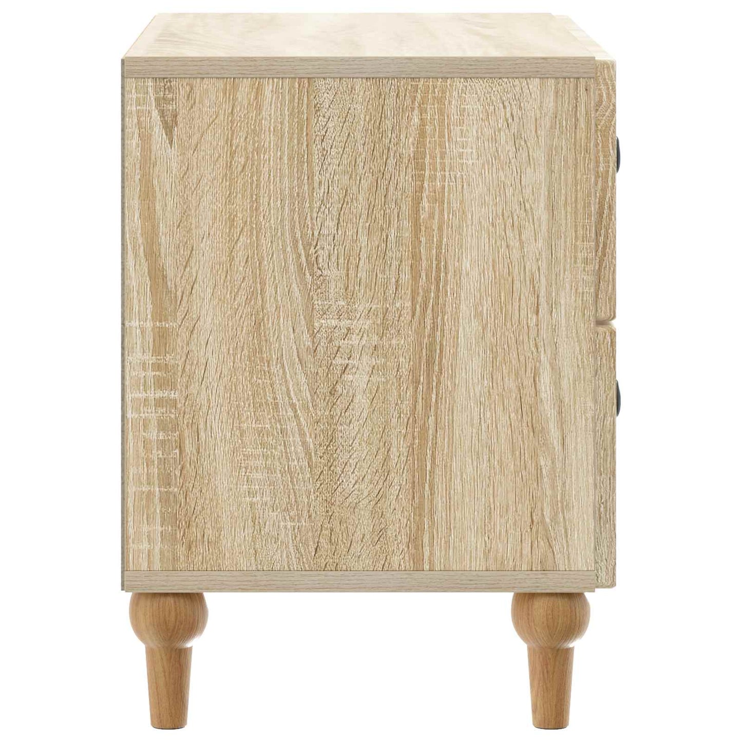 Nachtkastje Sonoma Eiken 62 x 34,5 x 48 cm Bewerkt hout