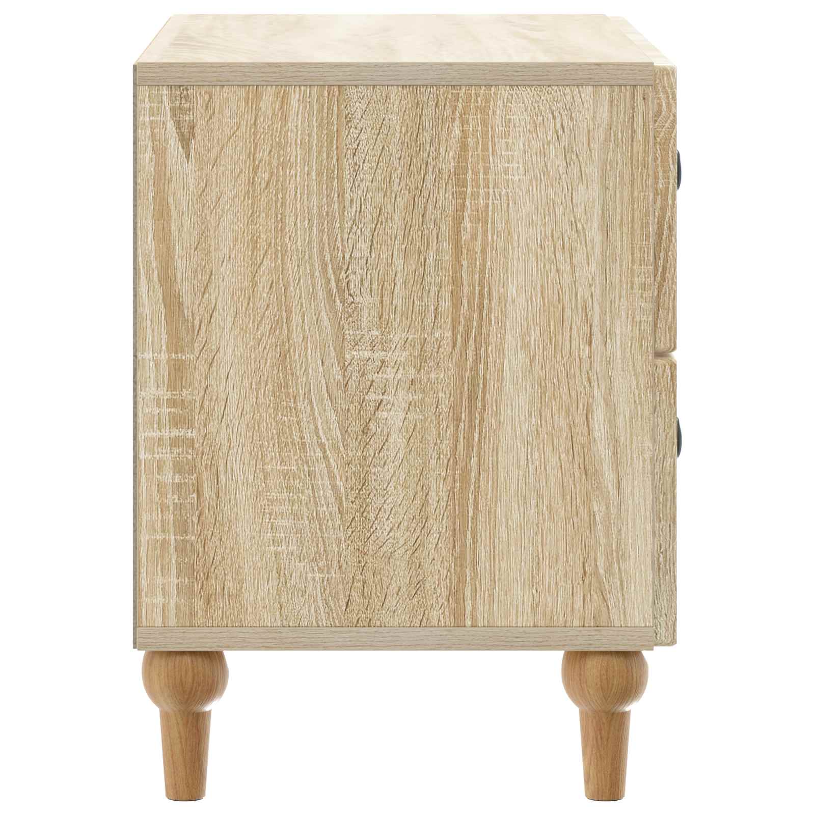 Nachtkastje Sonoma Eiken 62 x 34,5 x 48 cm Bewerkt hout