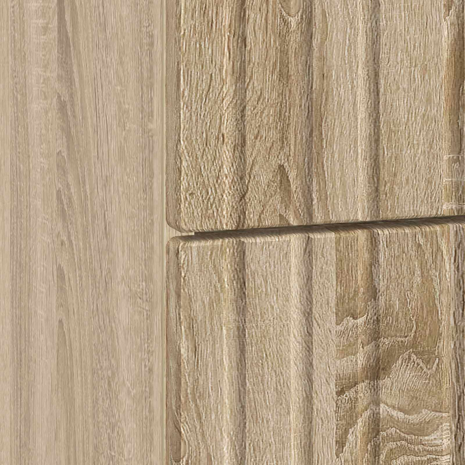 Nachtkastje met lade Sonoma Eiken 43x 41 x 66,5 cm Bewerkt hout