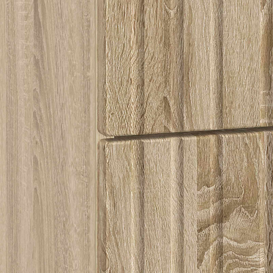 Nachtkastje met lade Sonoma Eiken 43x 41 x 66,5 cm Bewerkt hout