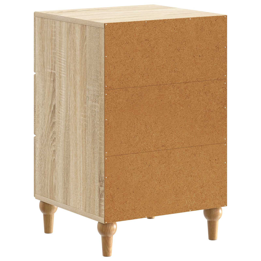 Nachtkastje met lade Sonoma Eiken 43x 41 x 66,5 cm Bewerkt hout