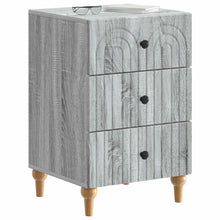 Nachtkastje met lade Grijs sonoma 43x 41 x 66,5 cm Bewerkt hout