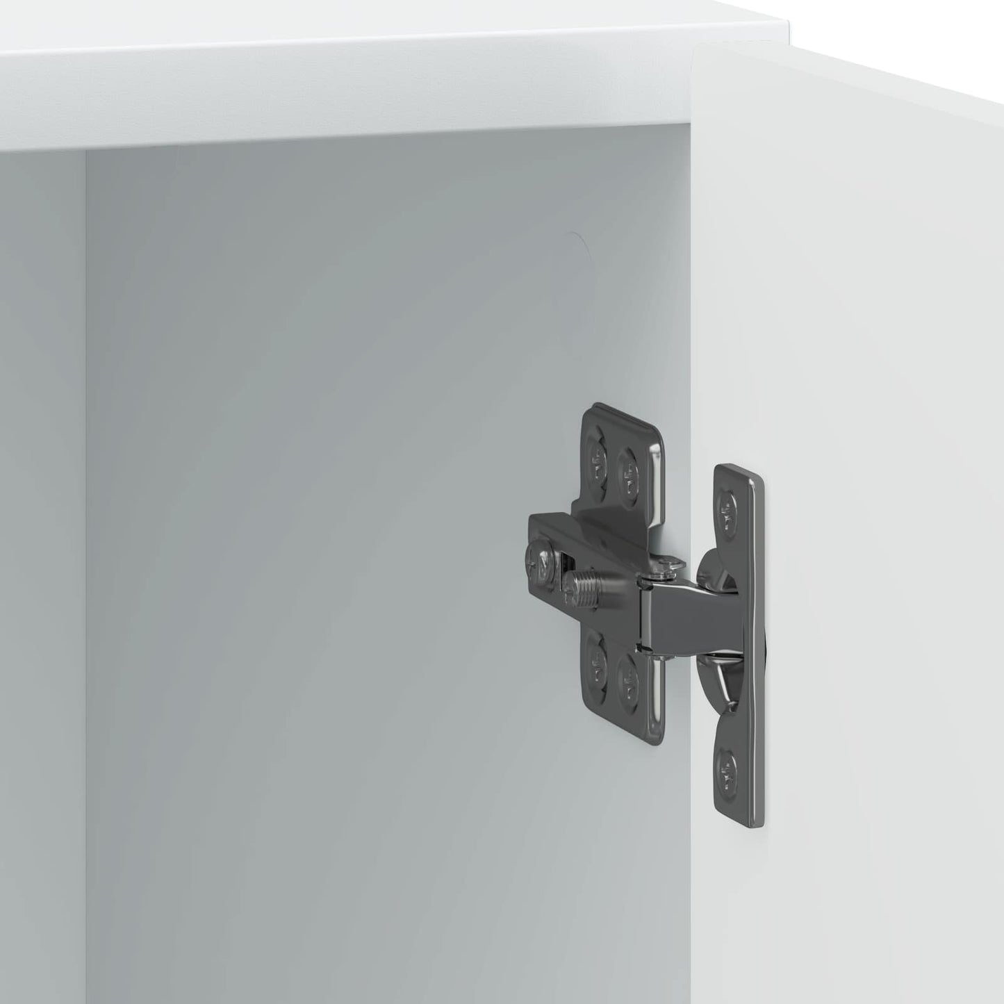 Nachtkastje 2 pcs Wit 43 x 34,5 x 50 cm Bewerkt hout