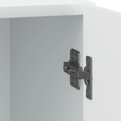 Nachtkastje 2 pcs Wit 43 x 34,5 x 50 cm Bewerkt hout
