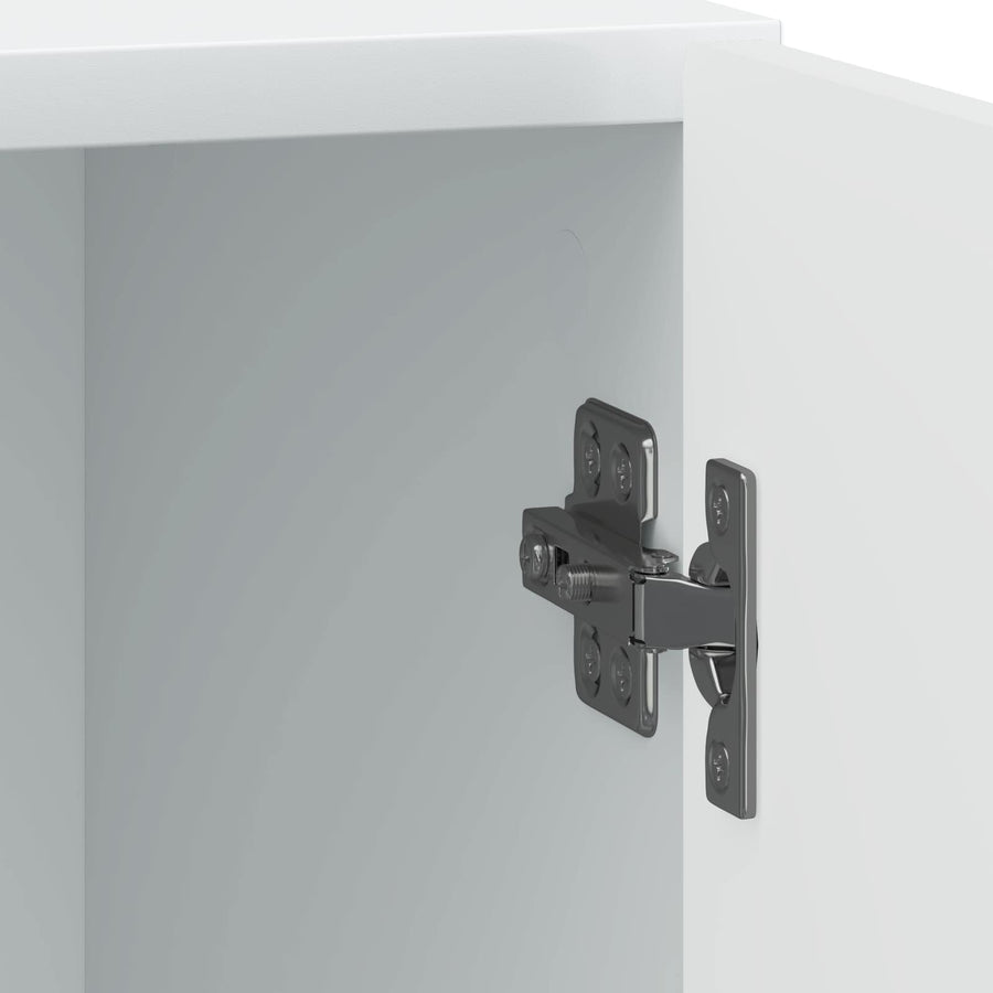 Nachtkastje 2 pcs Wit 43 x 34,5 x 50 cm Bewerkt hout