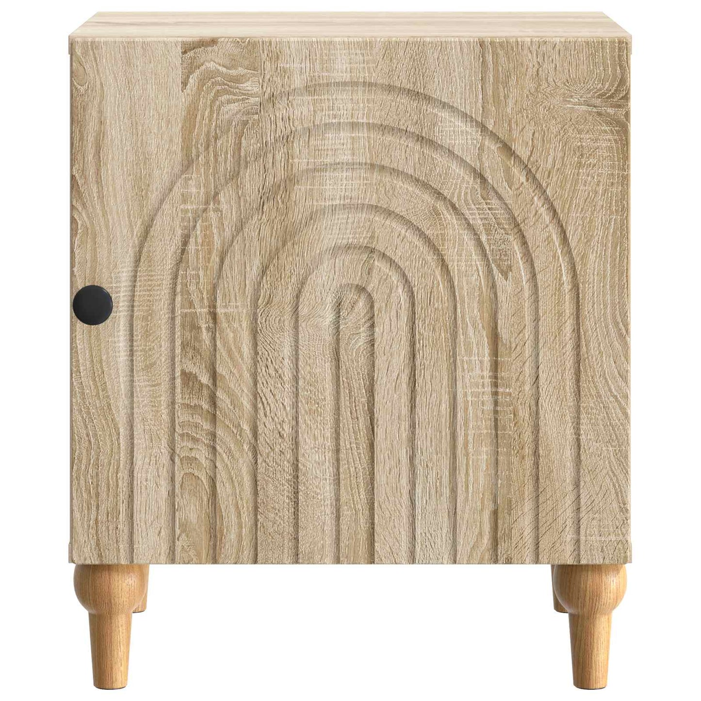 Nachtkastje Sonoma Eiken 43 x 34,5 x 50 cm Bewerkt hout