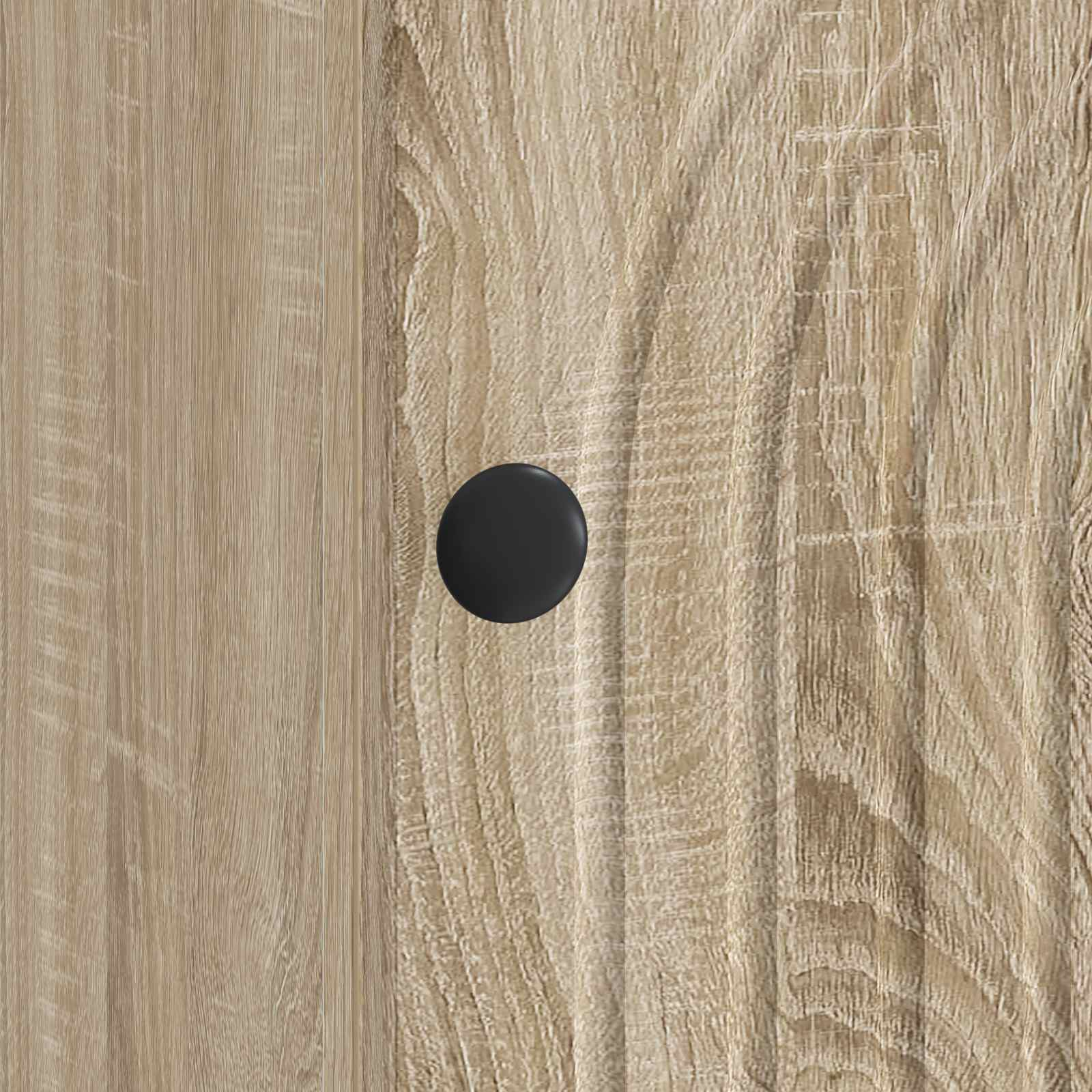 Nachtkastje 2 pcs Sonoma Eiken 43 x 34,5 x 50 cm Bewerkt hout