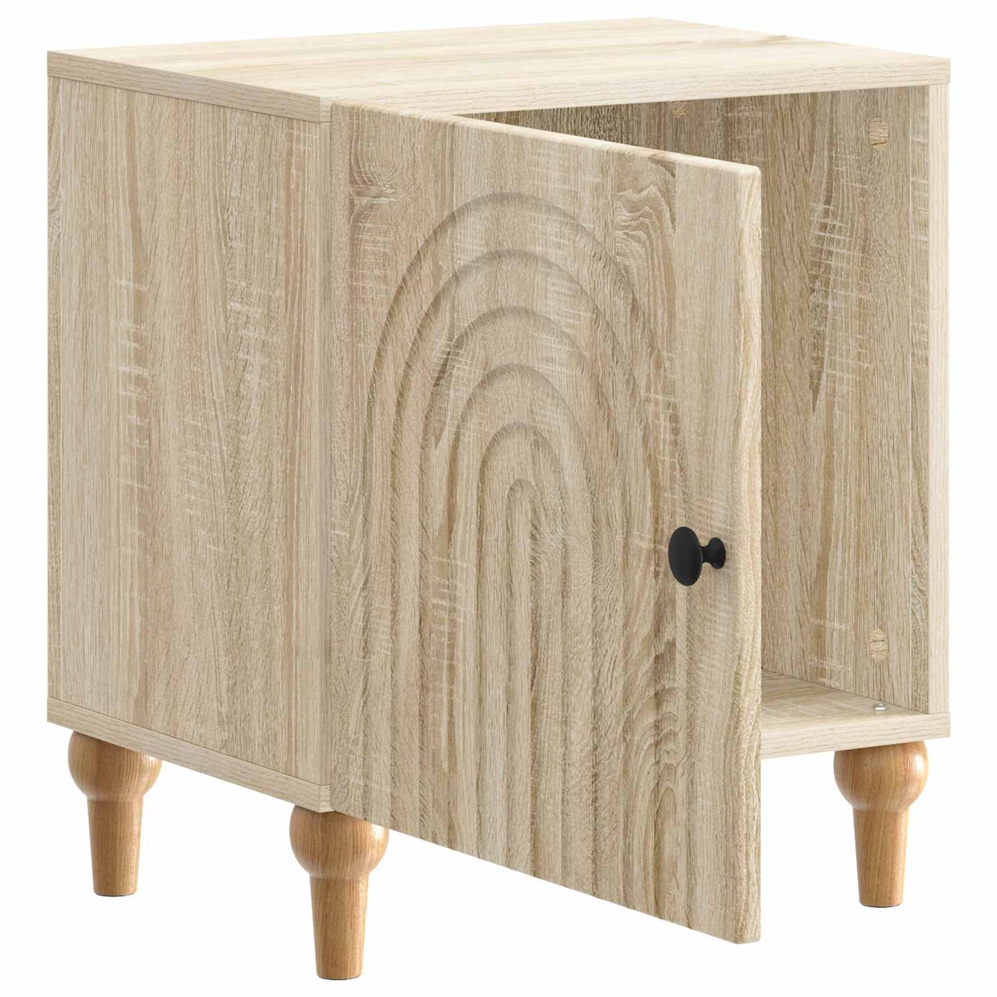 Nachtkastje 2 pcs Sonoma Eiken 43 x 34,5 x 50 cm Bewerkt hout