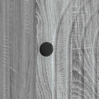 Nachtkastje 2 pcs Grijs sonoma 43 x 34,5 x 50 cm Bewerkt hout
