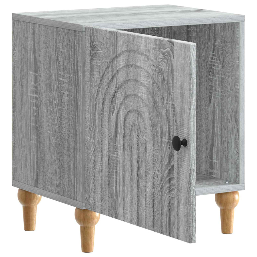 Nachtkastje 2 pcs Grijs sonoma 43 x 34,5 x 50 cm Bewerkt hout