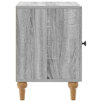 Nachtkastje 2 pcs Grijs sonoma 43 x 34,5 x 50 cm Bewerkt hout