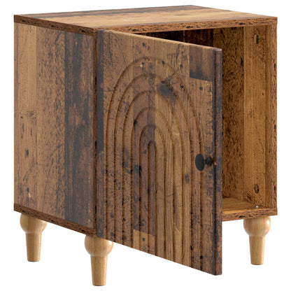 Nachtkastje 2 pcs Oud hout 43 x 34,5 x 50 cm Bewerkt hout