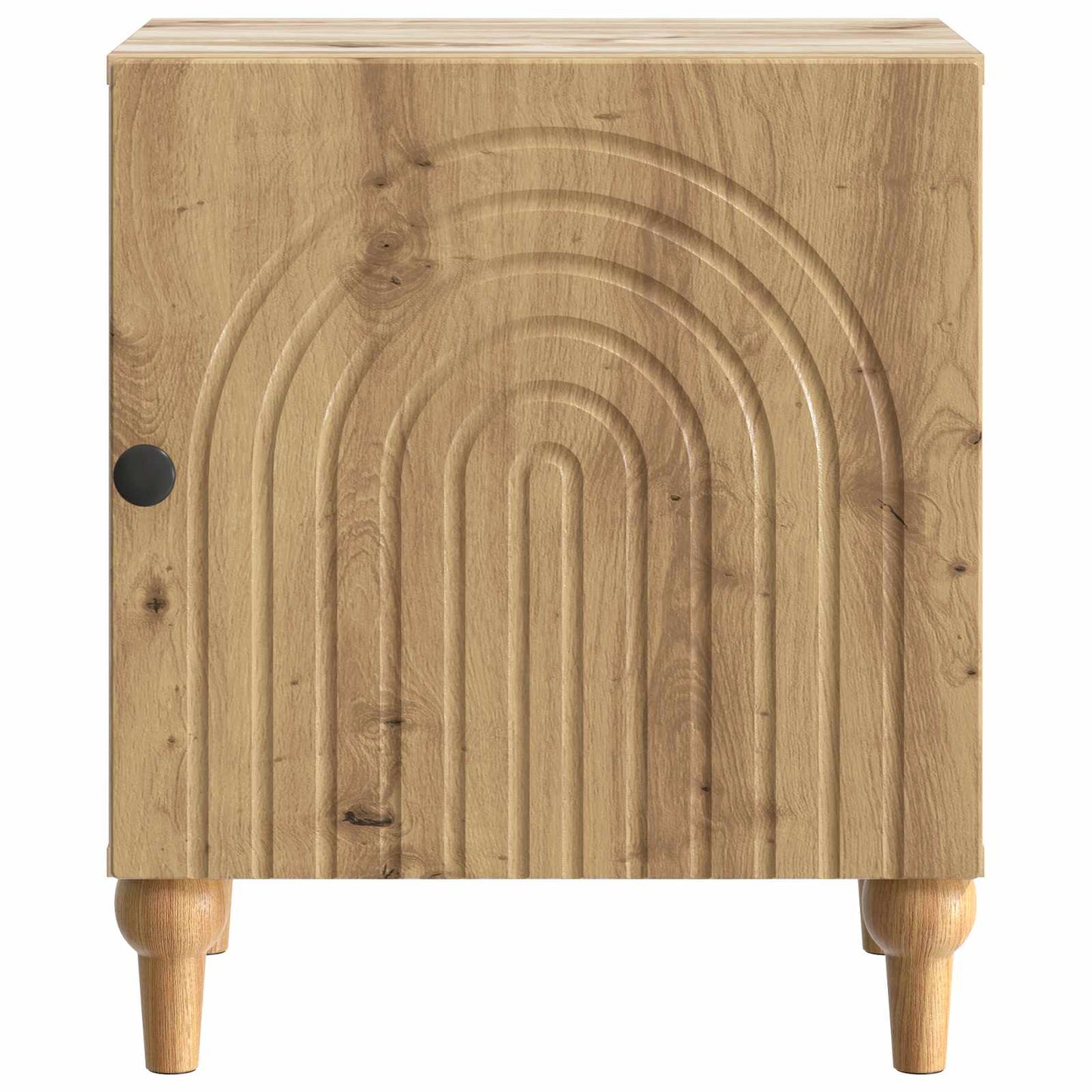 Nachtkastje 2 pcs Artisanaal eiken 43 x 34,5 x 50 cm