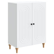 Dressoir 66x34,5x90 cm wit bewerkt hout