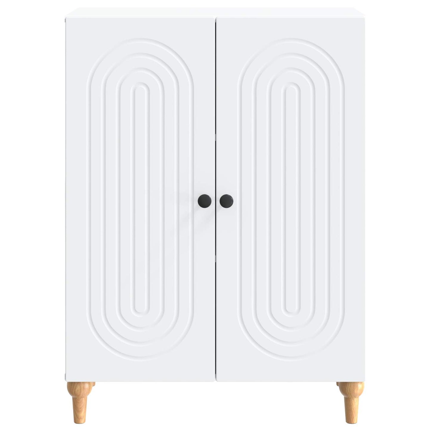 Dressoir Wit 66 x 34,5 x 90 cm Bewerkt hout