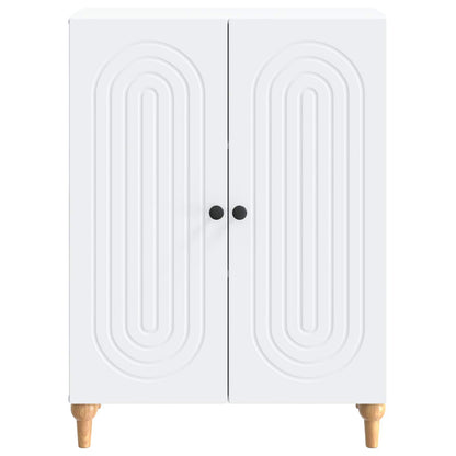 Dressoir Wit 66 x 34,5 x 90 cm Bewerkt hout