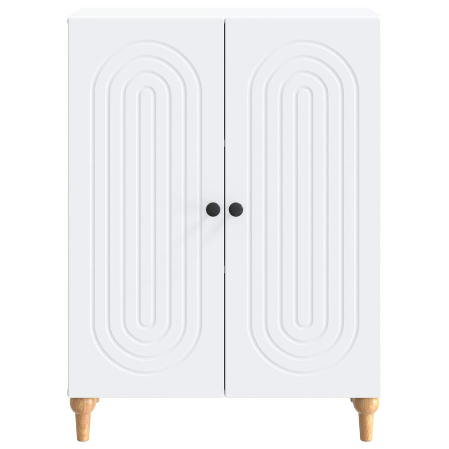 Dressoir Wit 66 x 34,5 x 90 cm Bewerkt hout