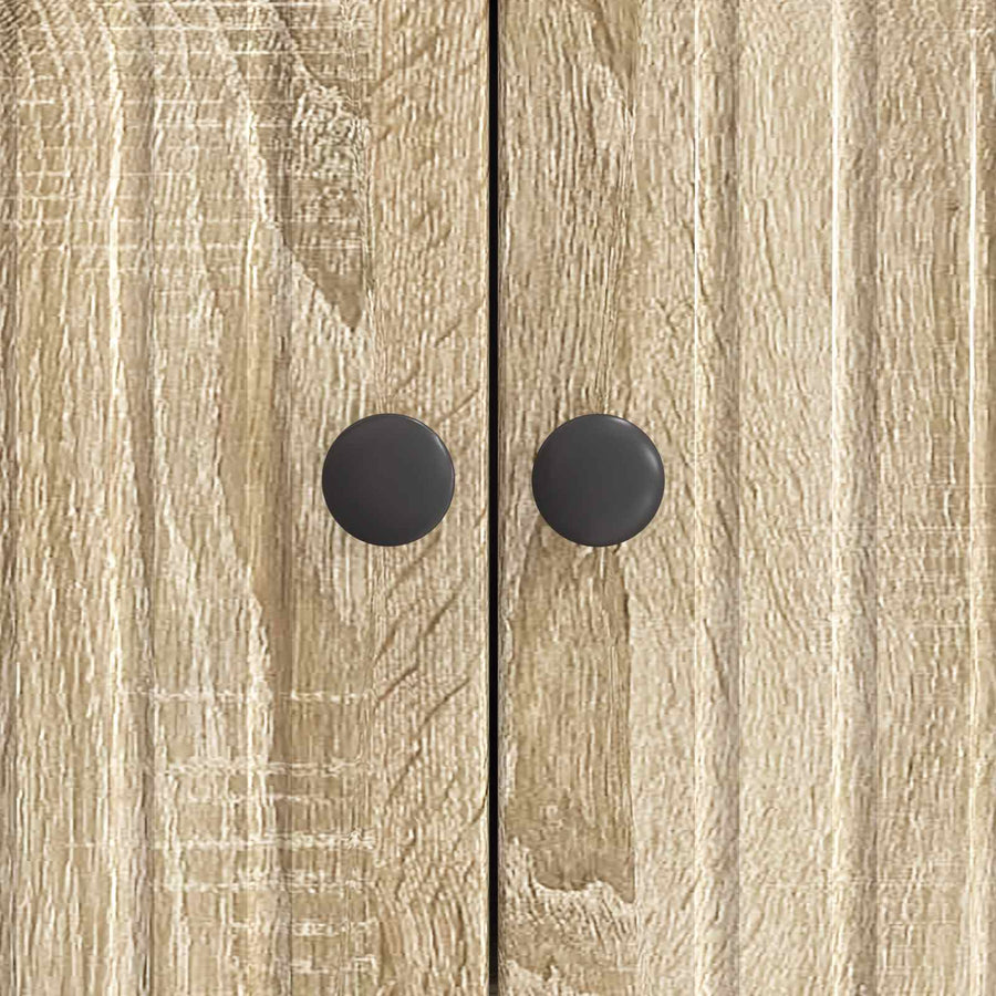Dressoir Sonoma Eiken 66 x 34,5 x 90 cm Bewerkt hout