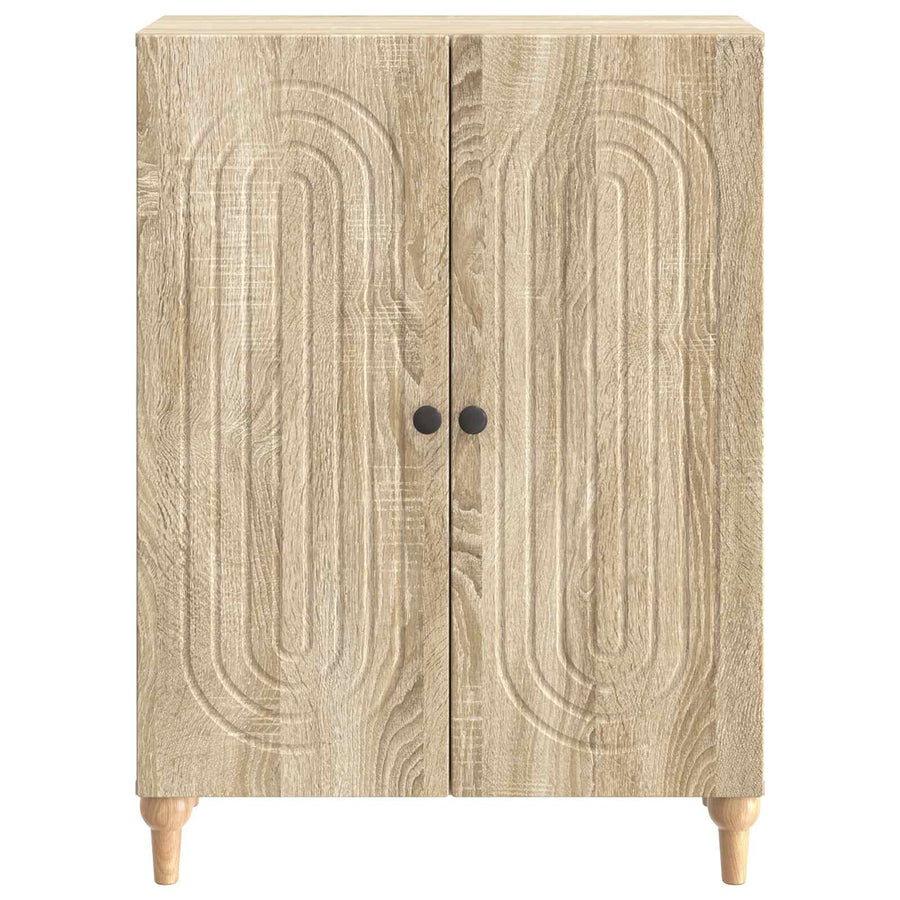 Dressoir Sonoma Eiken 66 x 34,5 x 90 cm Bewerkt hout