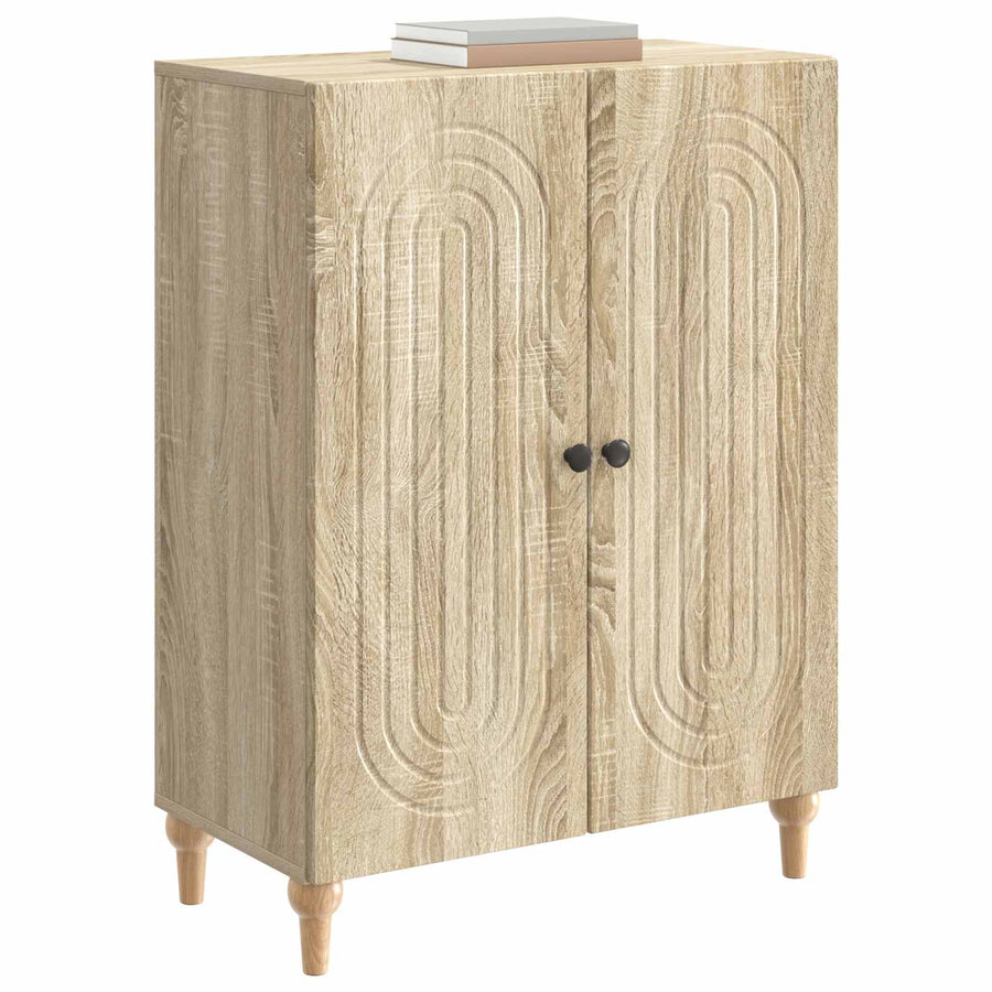 Dressoir Sonoma Eiken 66 x 34,5 x 90 cm Bewerkt hout