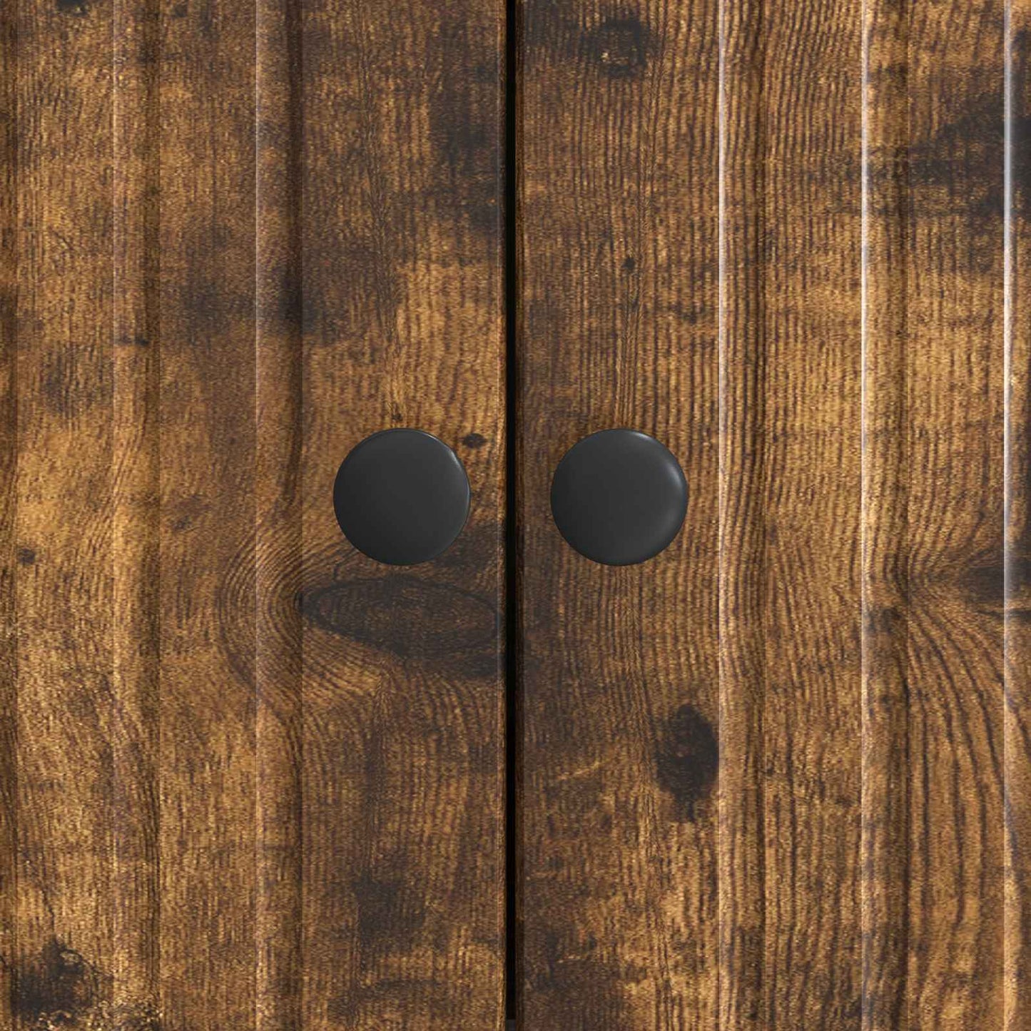 Dressoir Gerookt eiken 66 x 34,5 x 90 cm Bewerkt hout