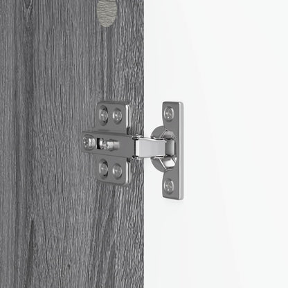 Dressoir Grijs sonoma 66 x 34,5 x 90 cm Bewerkt hout