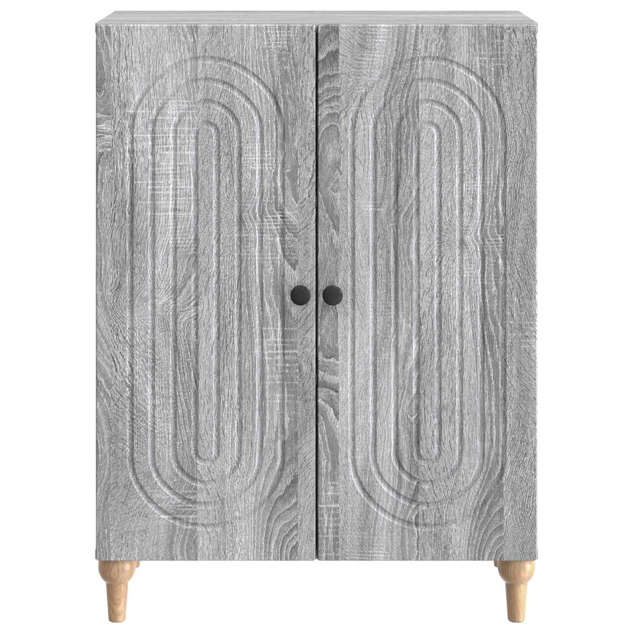 Dressoir Grijs sonoma 66 x 34,5 x 90 cm Bewerkt hout