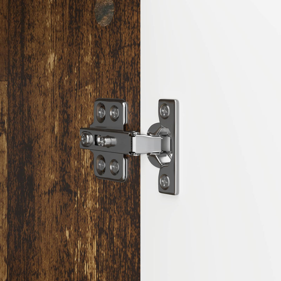 Dressoir Oud hout 66 x 34,5 x 90 cm Bewerkt hout