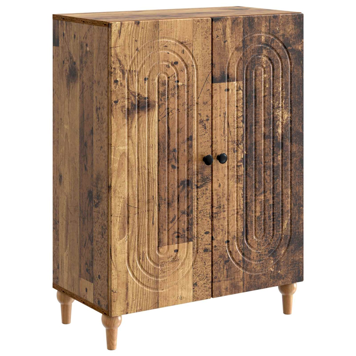 Dressoir Oud hout 66 x 34,5 x 90 cm Bewerkt hout