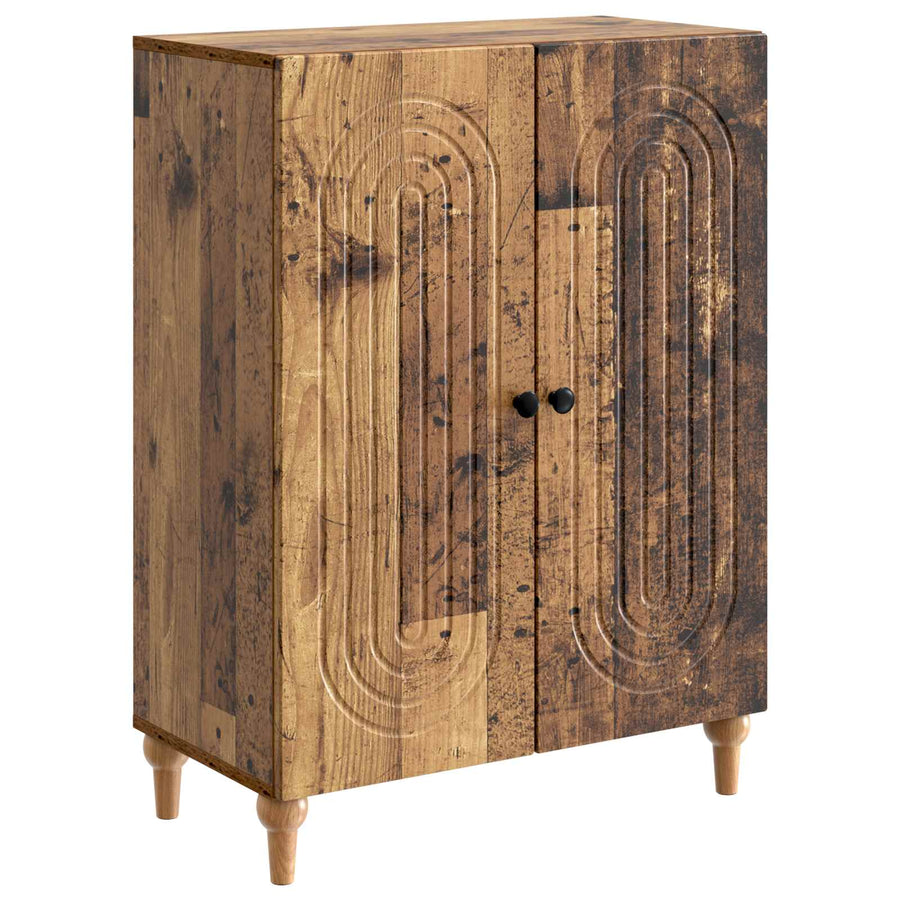 Dressoir Oud hout 66 x 34,5 x 90 cm Bewerkt hout