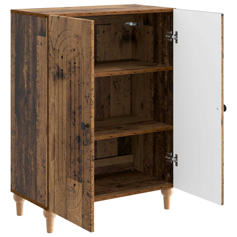 Dressoir Oud hout 66 x 34,5 x 90 cm Bewerkt hout