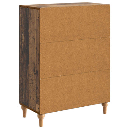 Dressoir Oud hout 66 x 34,5 x 90 cm Bewerkt hout