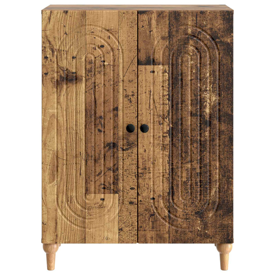 Dressoir Oud hout 66 x 34,5 x 90 cm Bewerkt hout