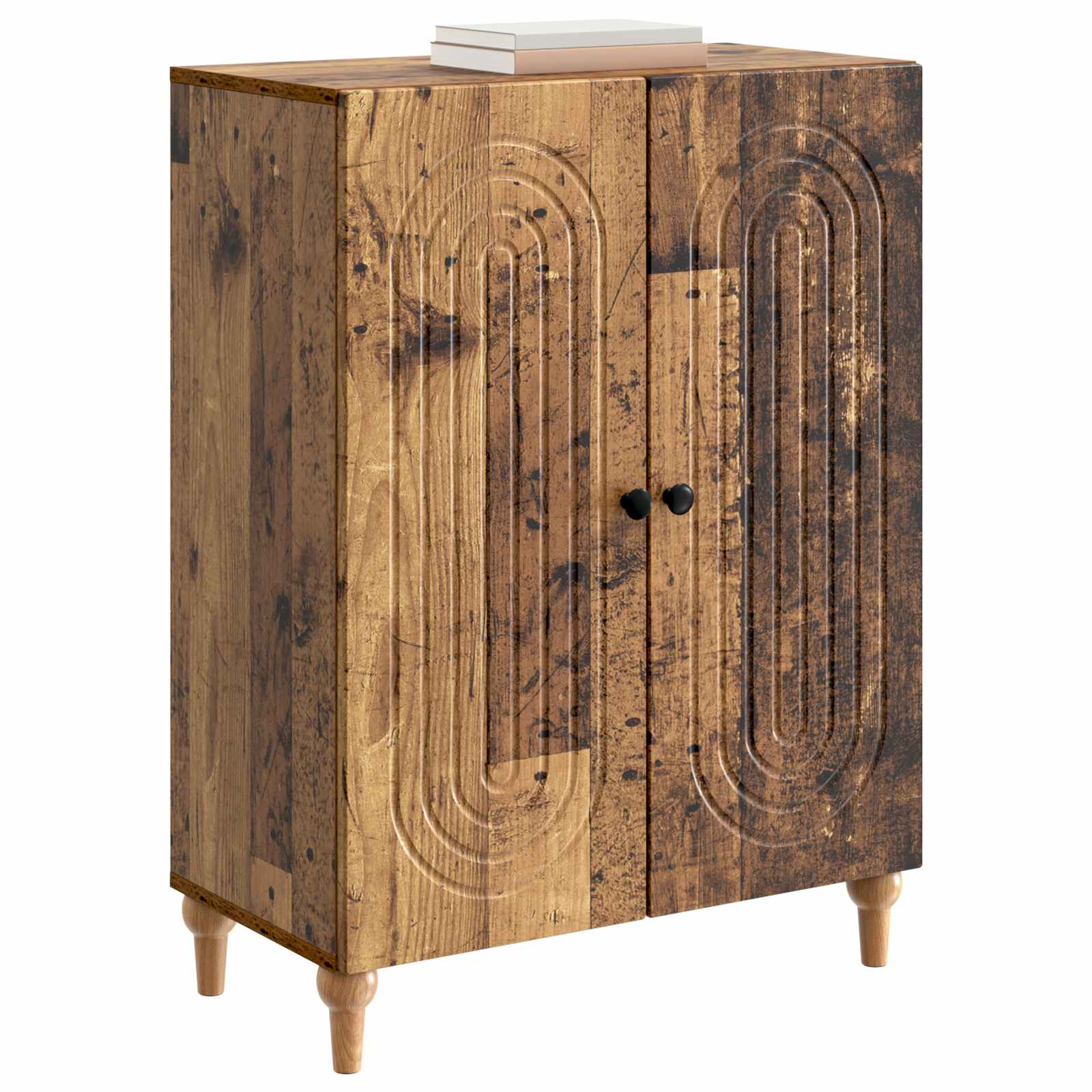 Dressoir Oud hout 66 x 34,5 x 90 cm Bewerkt hout