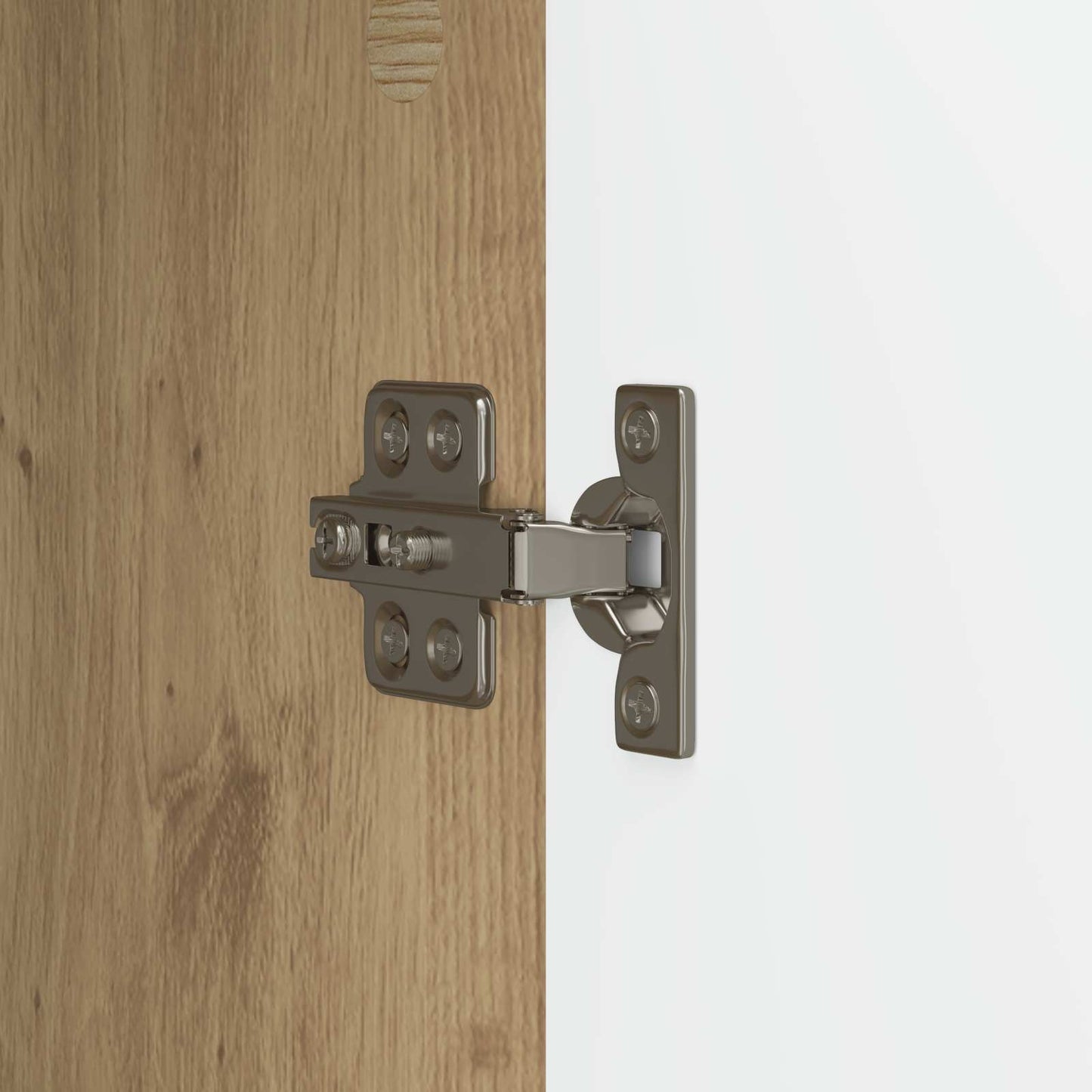 Dressoir Artisanaal eiken 66 x 34,5 x 90 cm Bewerkt hout
