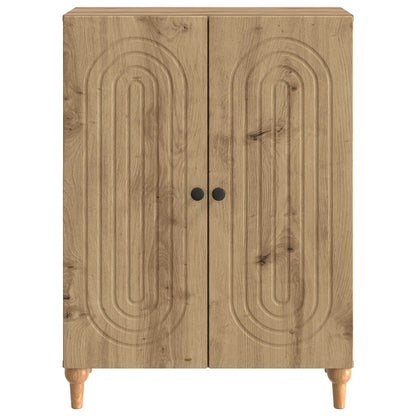 Dressoir Artisanaal eiken 66 x 34,5 x 90 cm Bewerkt hout