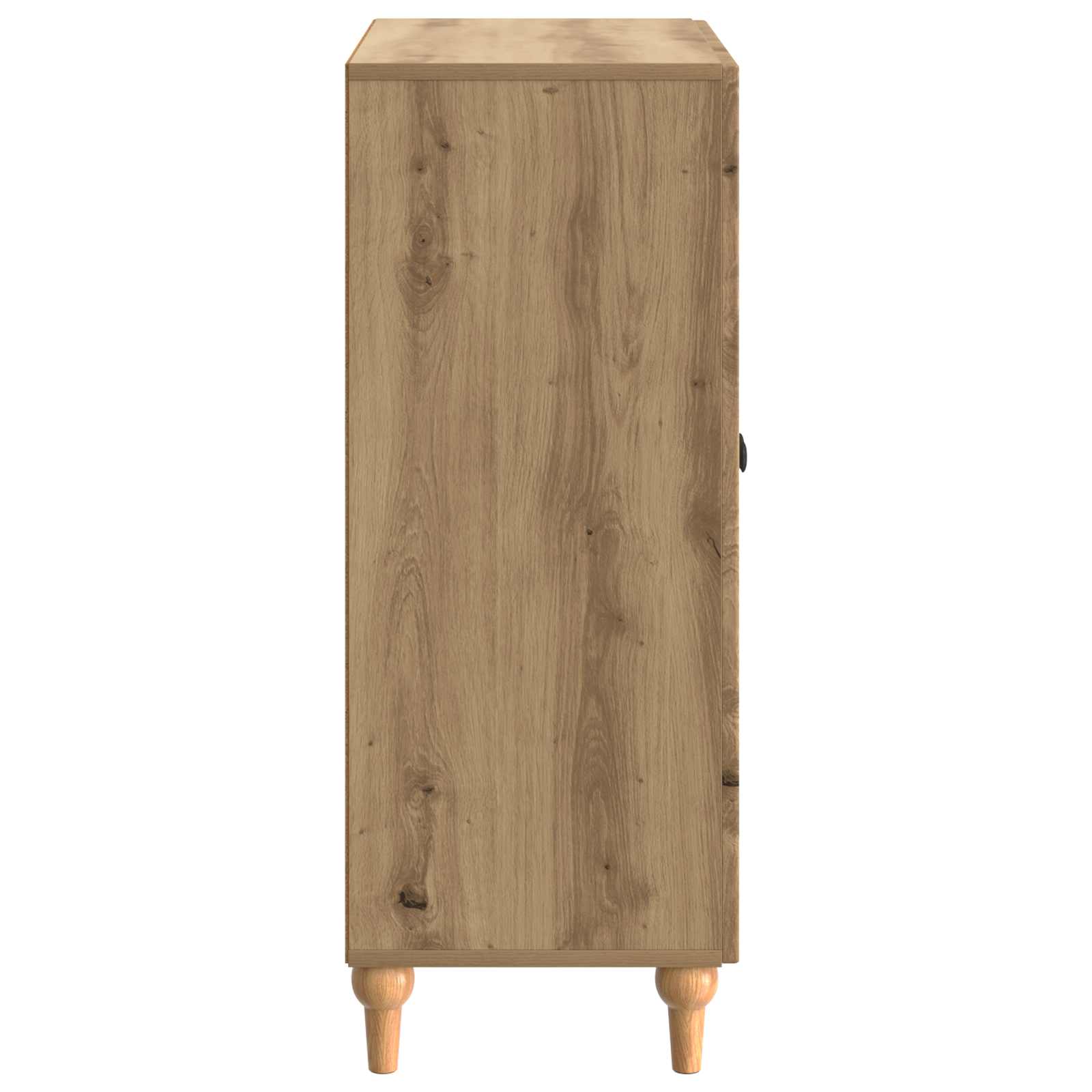Dressoir Artisanaal eiken 66 x 34,5 x 90 cm Bewerkt hout