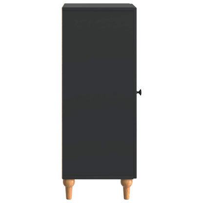 Dressoir Zwart 33 x 34,5 x 90 cm Bewerkt hout