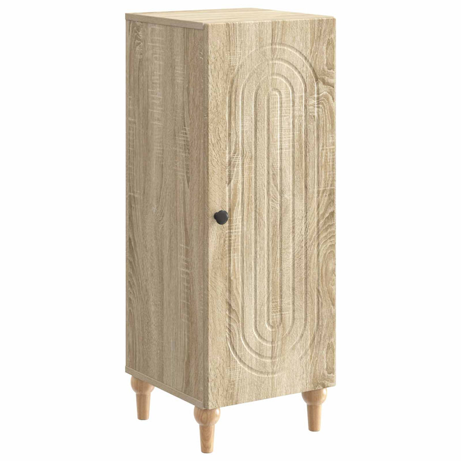 Dressoir Sonoma Eiken 33 x 34,5 x 90 cm Bewerkt hout