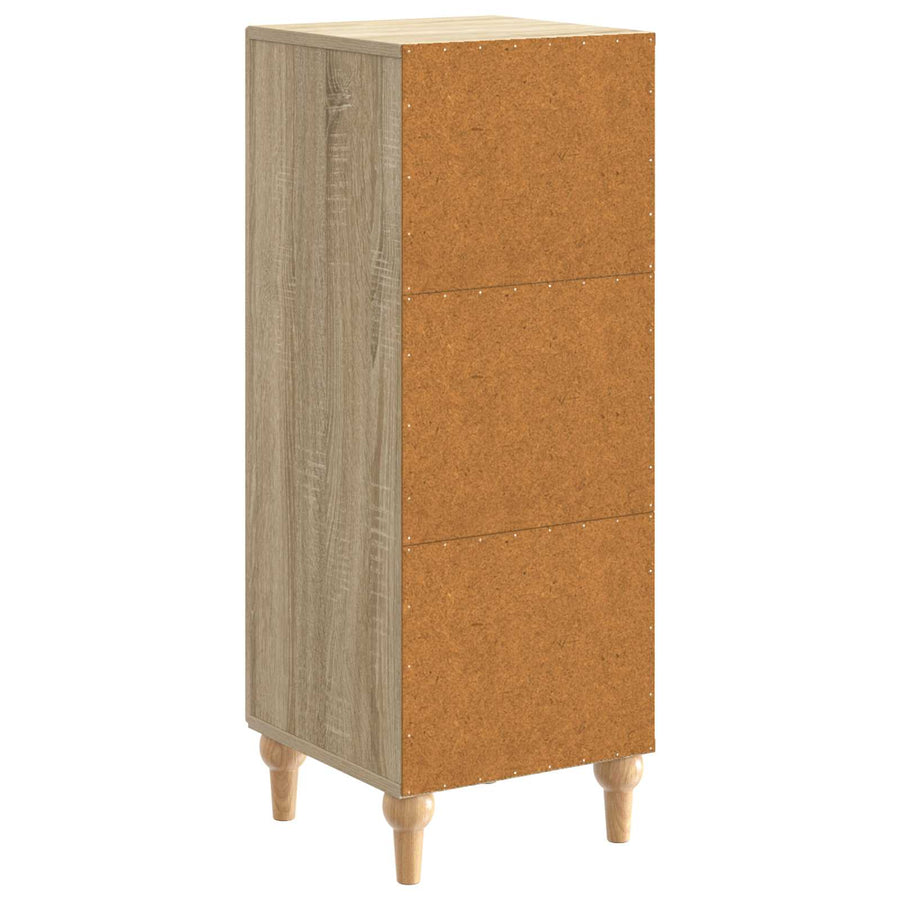 Dressoir Sonoma Eiken 33 x 34,5 x 90 cm Bewerkt hout