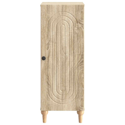 Dressoir Sonoma Eiken 33 x 34,5 x 90 cm Bewerkt hout