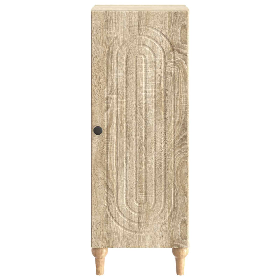 Dressoir Sonoma Eiken 33 x 34,5 x 90 cm Bewerkt hout