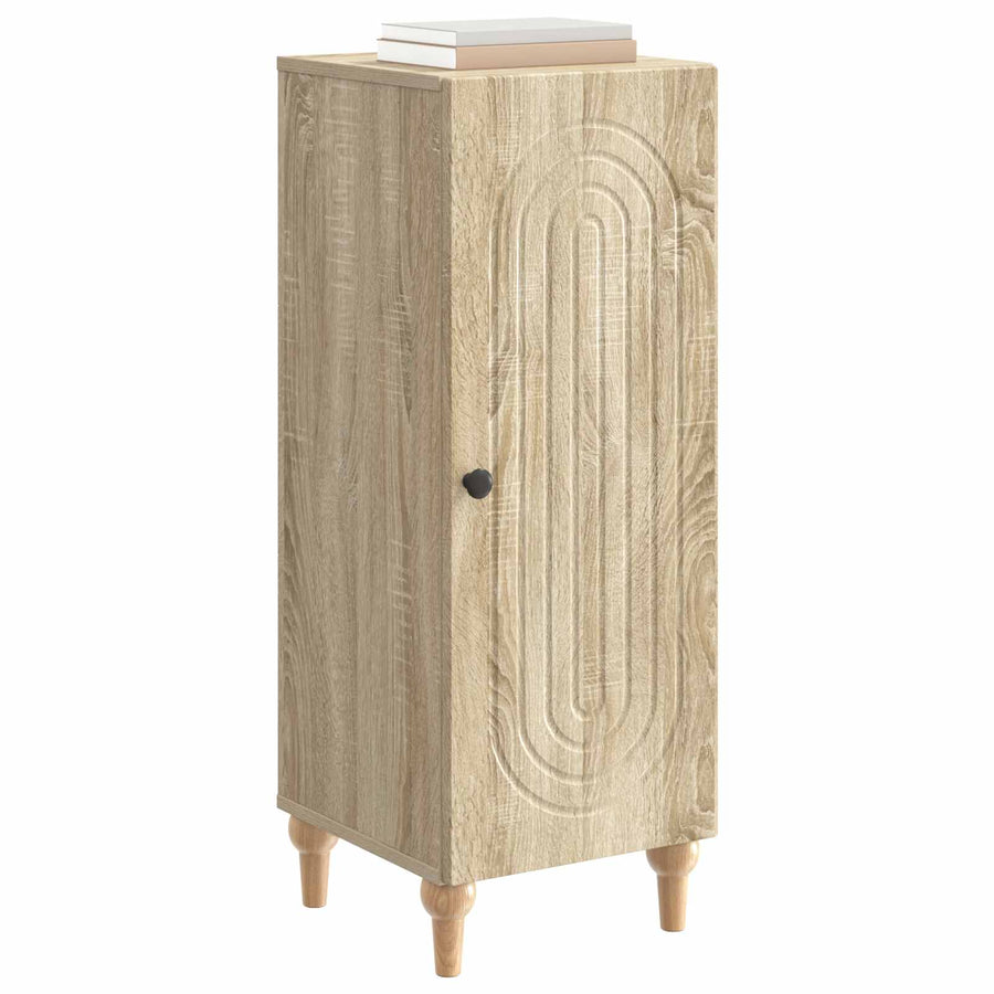 Dressoir Sonoma Eiken 33 x 34,5 x 90 cm Bewerkt hout