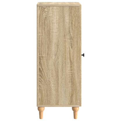 Dressoir Sonoma Eiken 33 x 34,5 x 90 cm Bewerkt hout