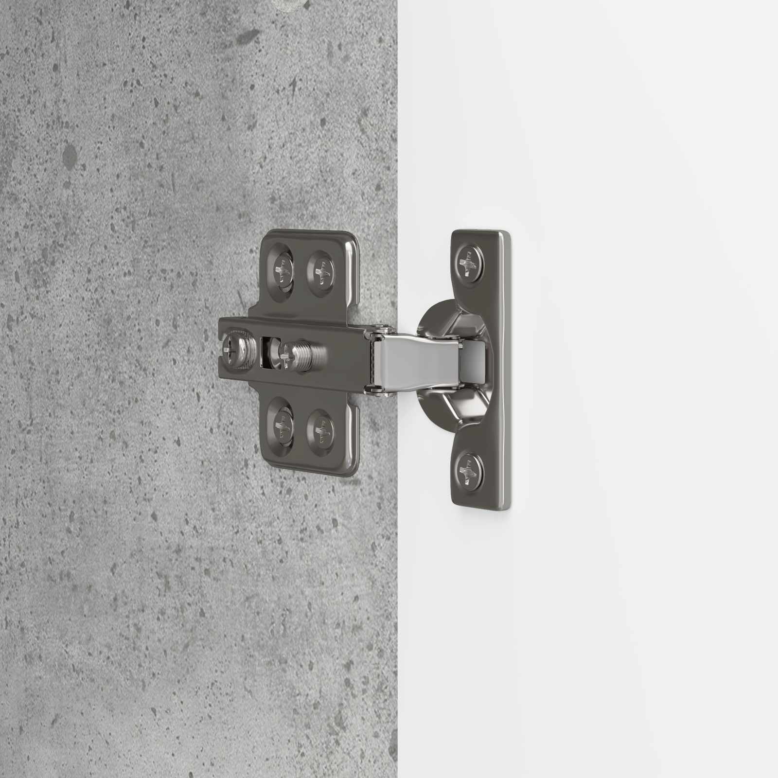 Dressoir Betongrijs 33 x 34,5 x 90 cm Bewerkt hout