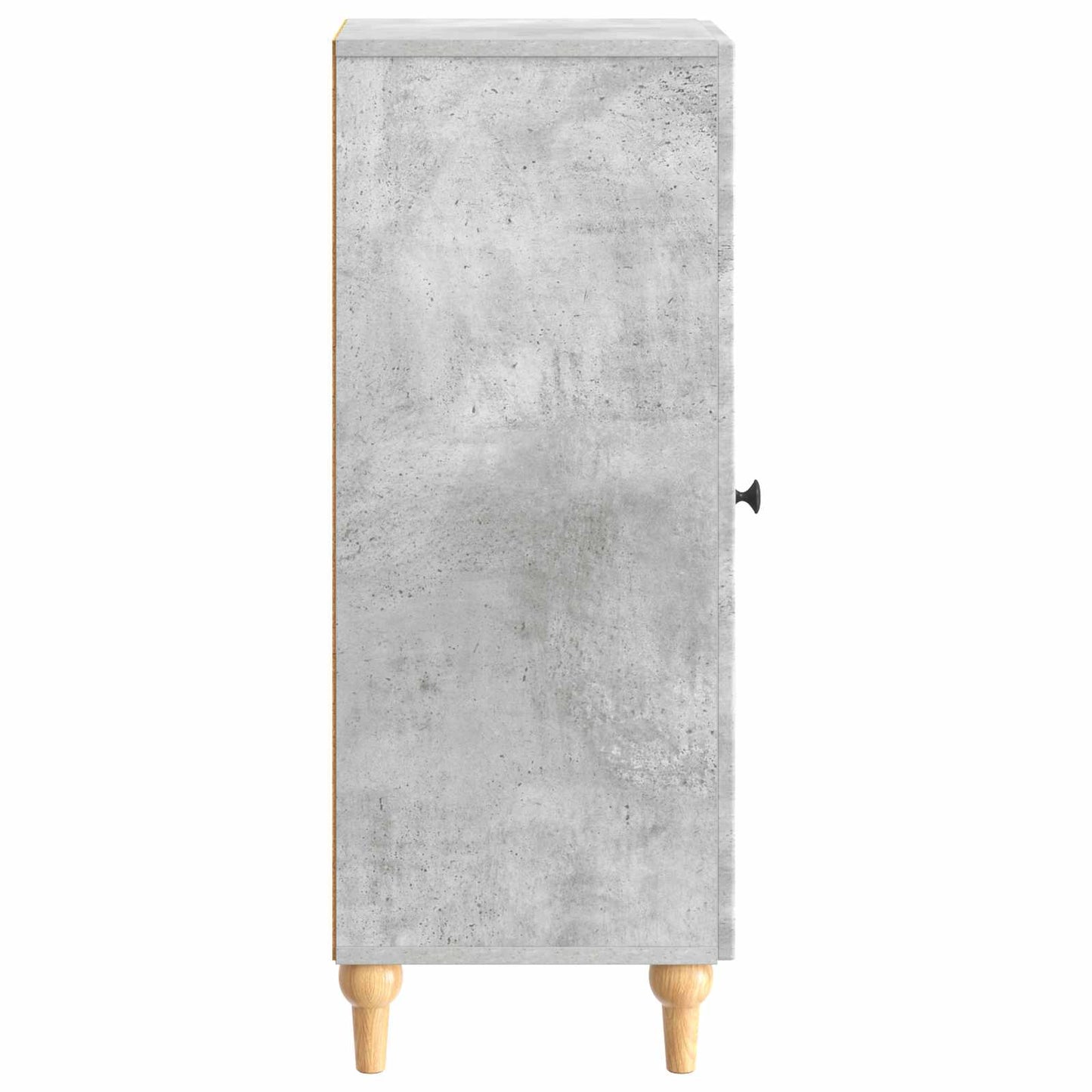 Dressoir Betongrijs 33 x 34,5 x 90 cm Bewerkt hout