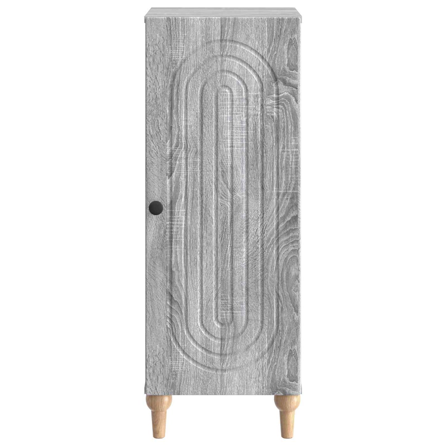 Dressoir Grijs sonoma 33 x 34,5 x 90 cm Bewerkt hout