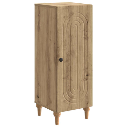 Dressoir Artisanaal eiken 33 x 34,5 x 90 cm Bewerkt hout