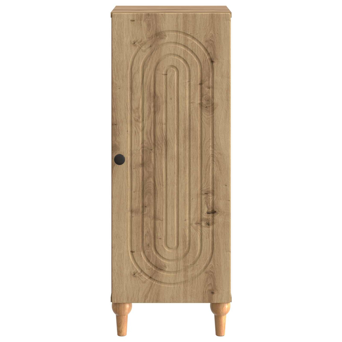 Dressoir Artisanaal eiken 33 x 34,5 x 90 cm Bewerkt hout